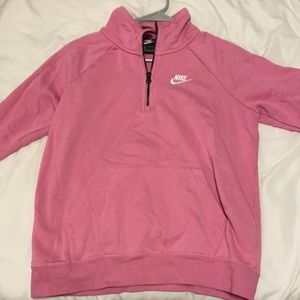 Nike pink sweatshirt